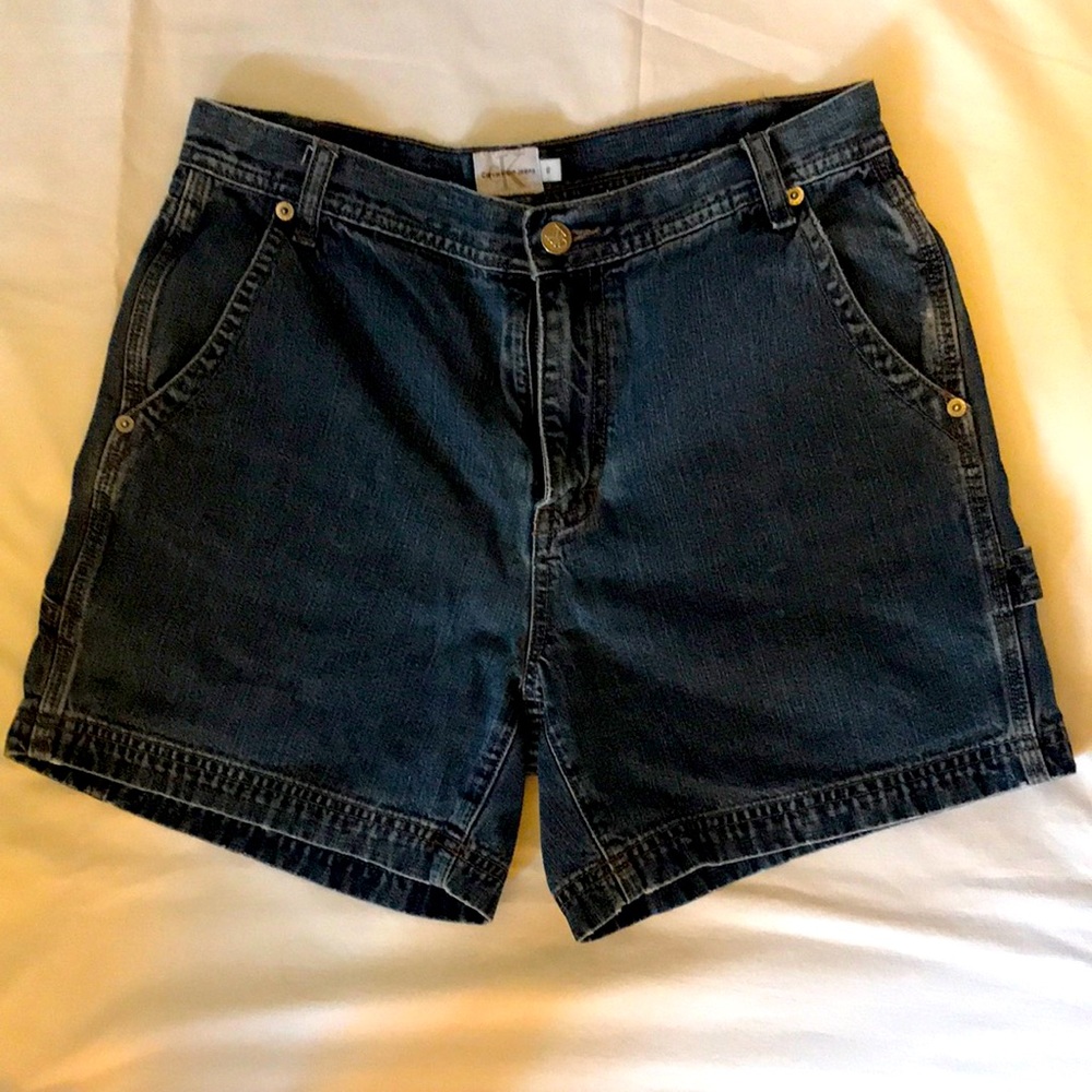 Calvin Klein Jeans Dark Blue Denim Shorts